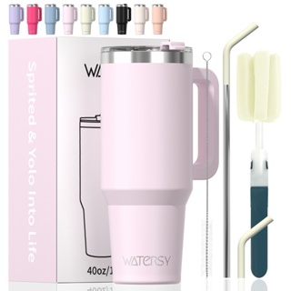 WATERSY Garrafa de água portátilcom isolamentotérmico de grande capacidade,1182ml, emaço inoxidável. em Oferta na Shopee