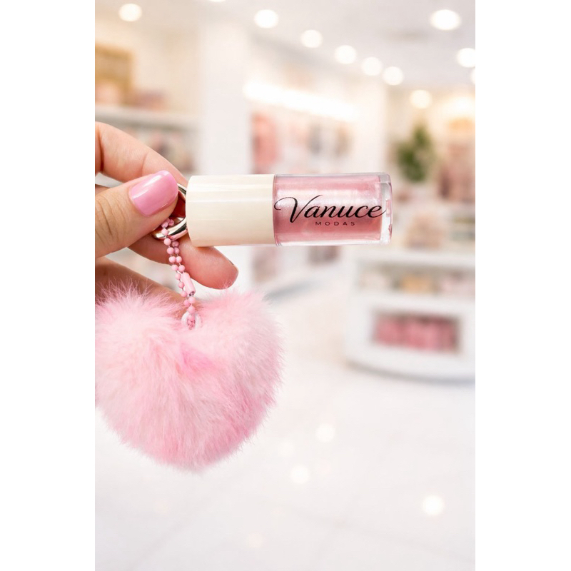 Gloss Com Pompom Personalizado com a sua Logo - Mimo/Brinde para criança em Oferta na Shopee