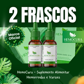 Kit 2x HemoCura Gotas 30ml – Suplemento Alimentar | Oficial em Oferta na Shopee
