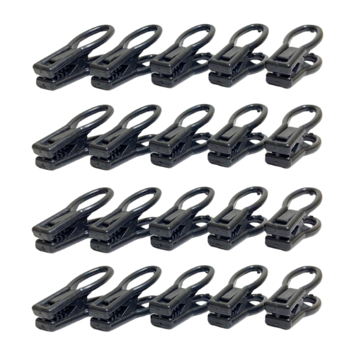 Prendedor De Roupa Resistente Kit 60 Ou 120 Pregador De Roupa Plastico