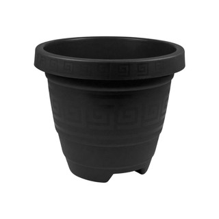 Kit 5 Vaso Redondo Grande 15L Preto para Plantas Jardim Decorativo Resistente