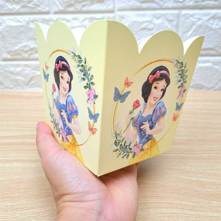 10 Centro de mesa - Cachepots para Decoração de Festa de Aniversário Lembrancinha Branca de Neve