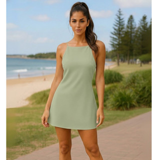 Vestido em Alfaiataria Feminino  Elegante – Curto Moderno P M G GG para Festa e Noite, Pa…