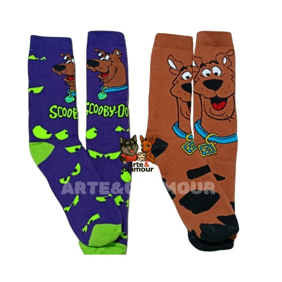 Meia Divertida Scoobydoo | TAM 33 A 42 em Oferta na Shopee