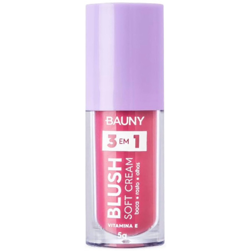 Bauny - Blush Líquido Soft Cream 3 Em 1 Princess 5g