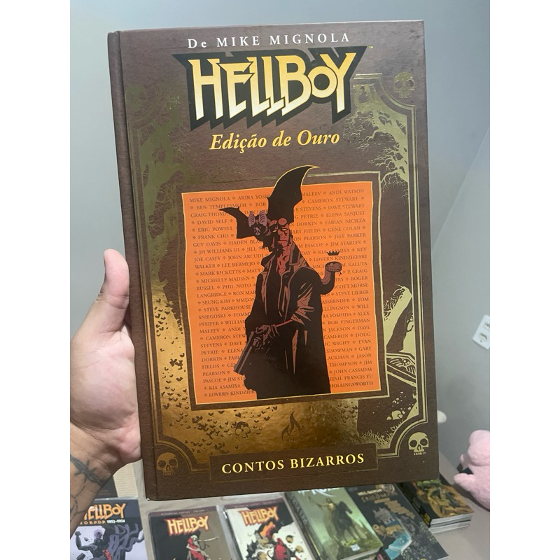 Hellboy ( Mike Mignola ) Edição de Ouro : Contos Bizarros ( Mythos )