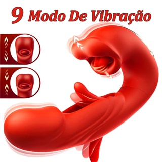 Vibrador e Estimulador Clitoriano Recarregável Miltifuncional 3 Em 1-Sucção E Vibração em Oferta na Shopee
