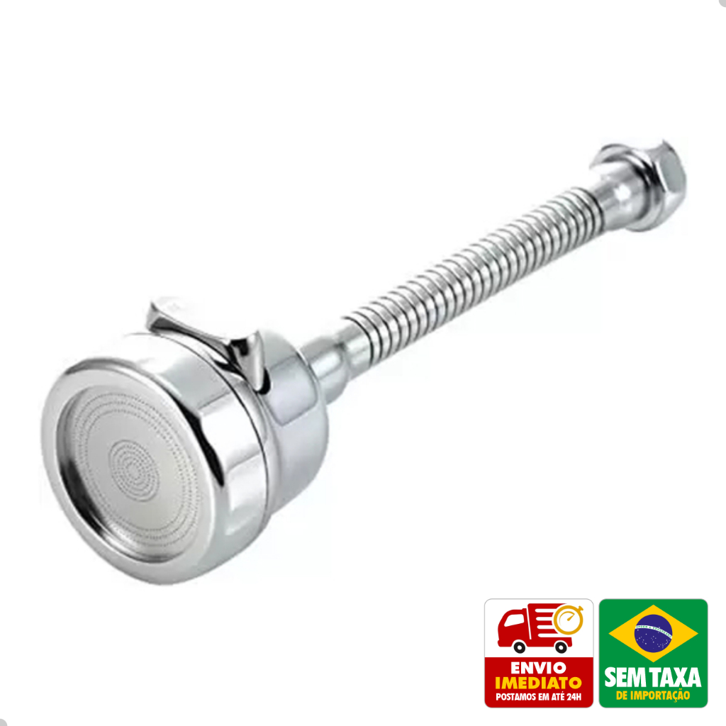 Bico Arejador Giratório 360 Graus para Torneira Extensor Chuveirinho Adaptador Flexível em Oferta na Shopee