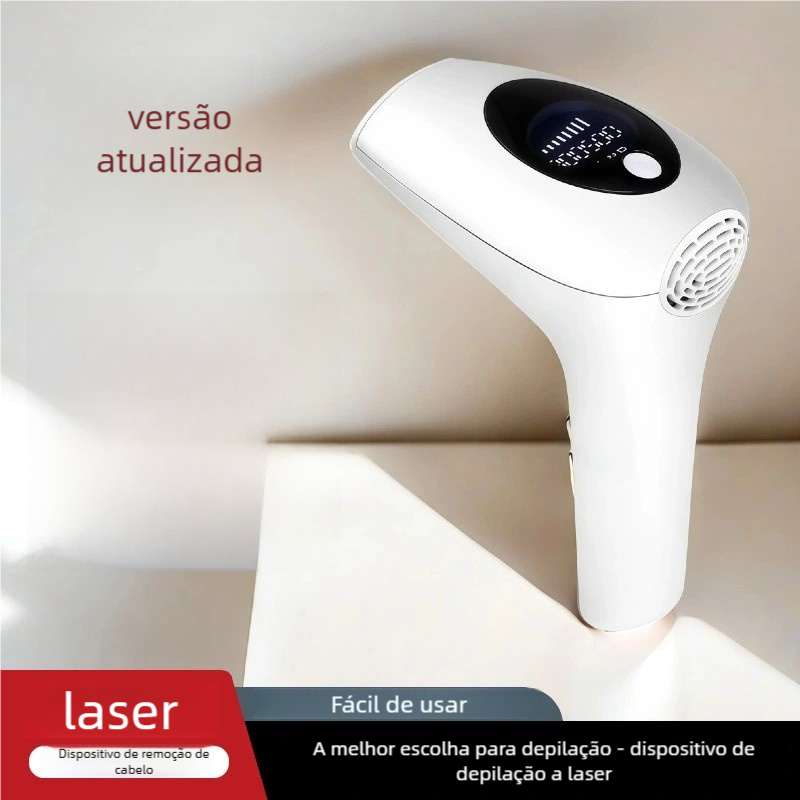 Depilador Laser 900 Mil Pulsos Portátil - Depilação Facial e Corporal Doméstica em Oferta na Shopee