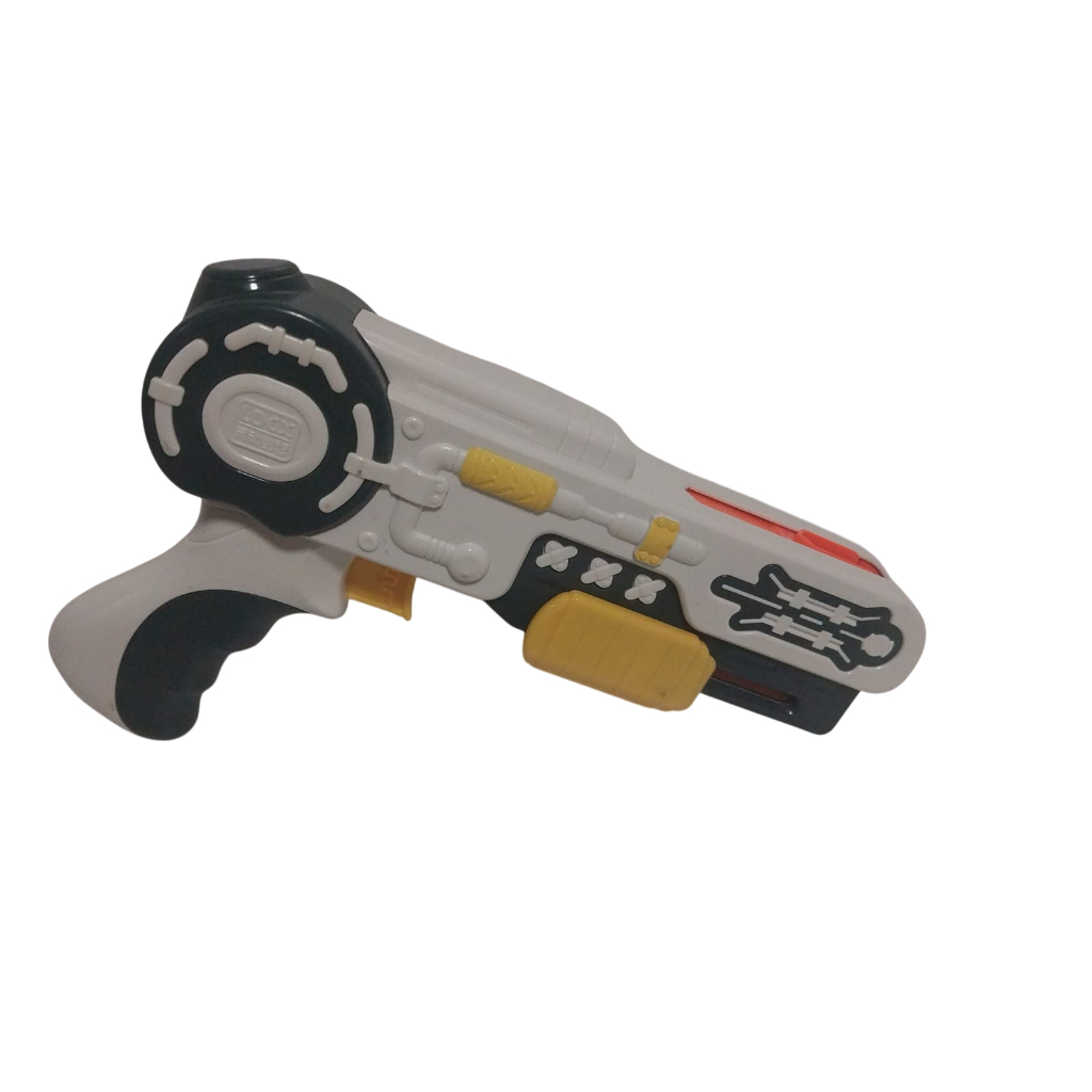 Brinquedo Lançador de Pião USADO  (Não tem pião Para restaurar retirar peças )