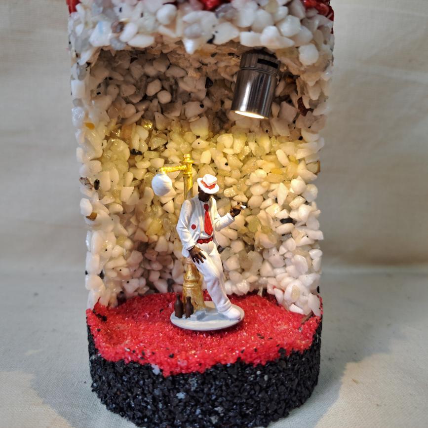 Oratório Umbanda  Porta Velas - Rechaud - Oratório Candelabro - Personalize seu Oratório