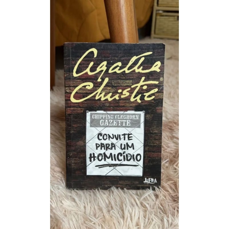 Livro Convite para um Homicídio - Ágatha Christie.