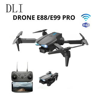 Drone Dual Câmera  Brinquedo Para Lazer e Filmagens Drone E99 PRO com Motor Sem Escovas