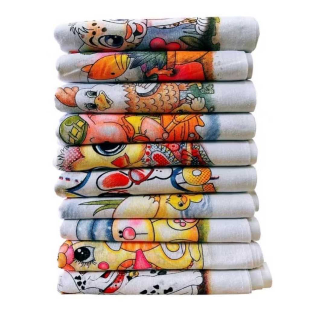 Kit 10 Panos de Prato Estampados com Bainha para Copa e Cozinha em Oferta na Shopee