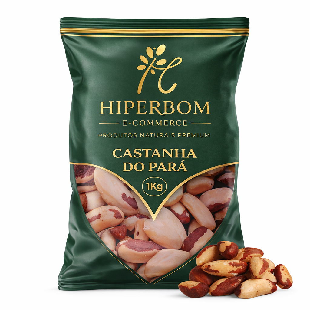 Castanha Do Pará Inteira Premium Crocante SAFRA NOVA 2026 - 250G/500G/1KG em Oferta na Shopee