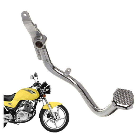 Imagem Pedal De Freio Cromado Moto Suzuki Yes 125