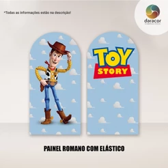 Capas de Painéis Verticais Brinquedos Nuvens Romano C/ Elástico e Retangulares C/ Overlock FACE ÚNICA
