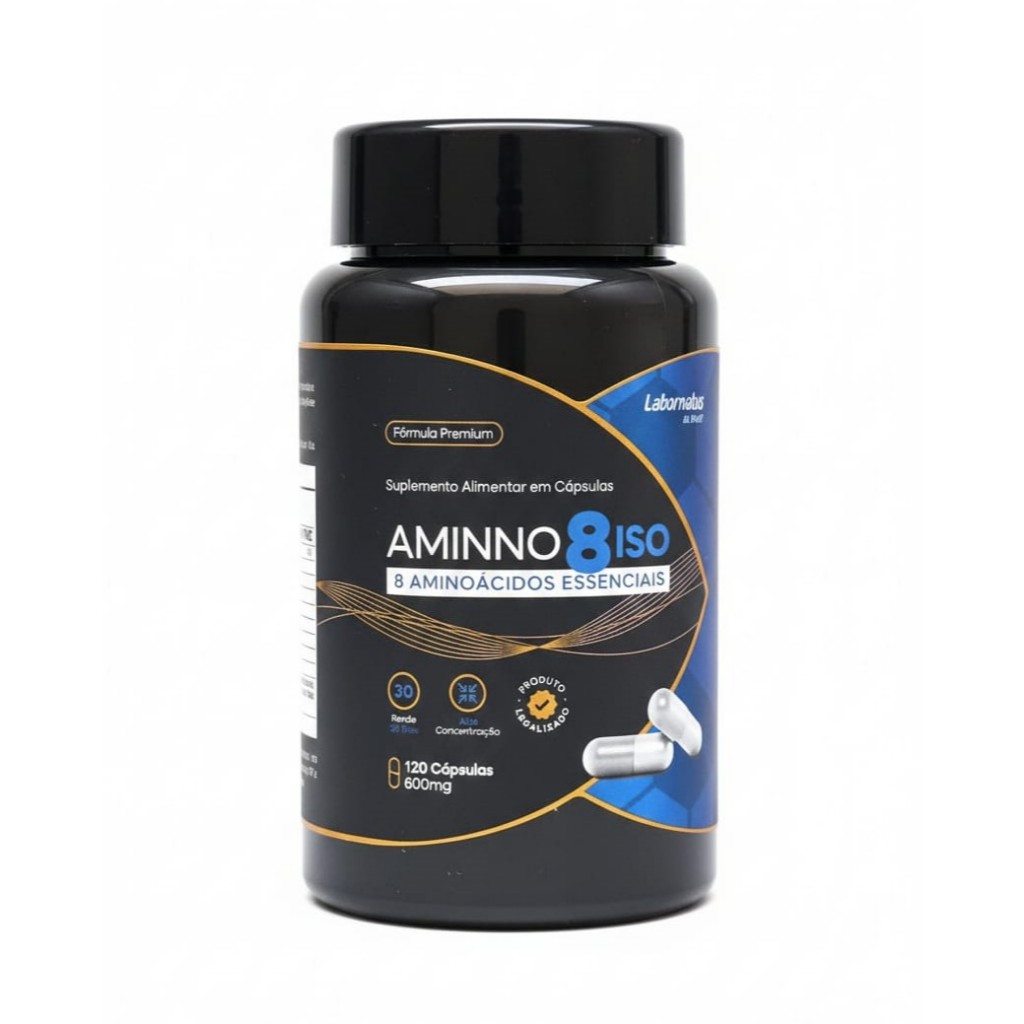 AMINNO 120cáps. 600mg - AMINOÁCIDOS