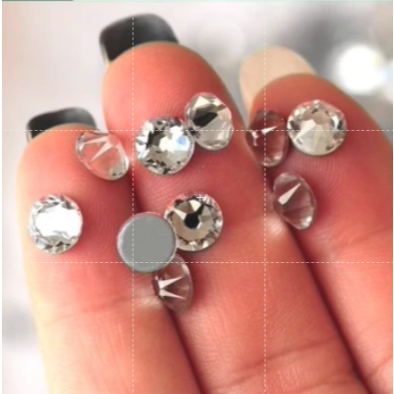 PEDRARIA CRISTAL STRASS HOTFIX TERMOCOLANTE CUSTOMIZAÇÃO DIVERSOS TAMANHOS + BRINDE