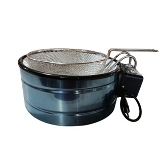 Fritadeira Elétrica a Óleo de 3,5 Litros Inox da Reipam 127V em Oferta na Shopee