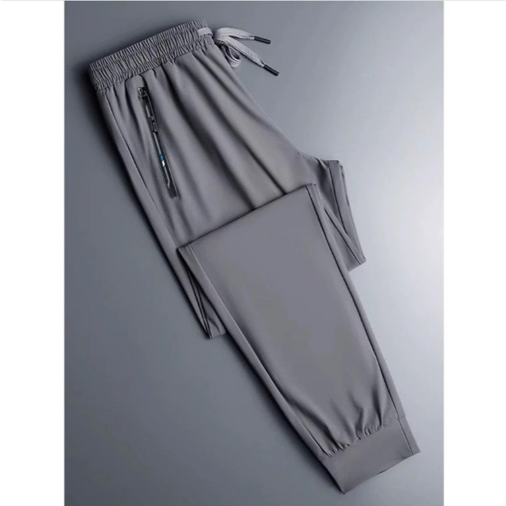 -KIT 3 Calça Jogger Masculina Esportiva DRYFITNESS C/ Zíper Refletivo - Academia e Casual