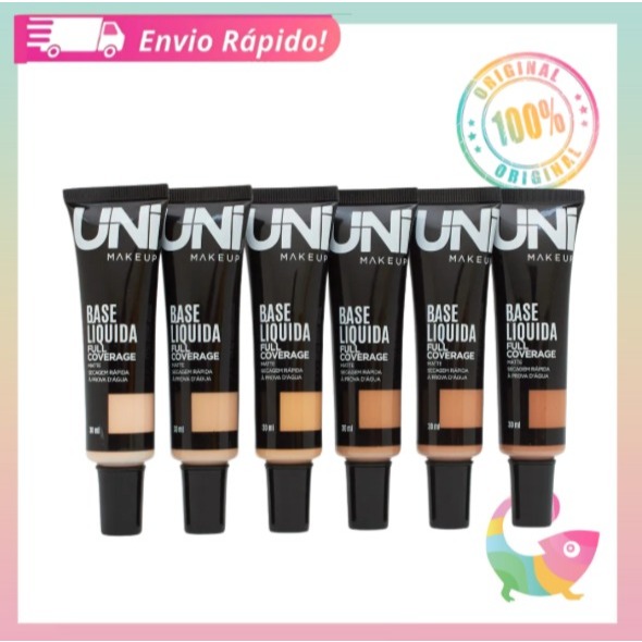 Base Liquida Matte Uni Full Coverage BE11DS em Oferta na Shopee