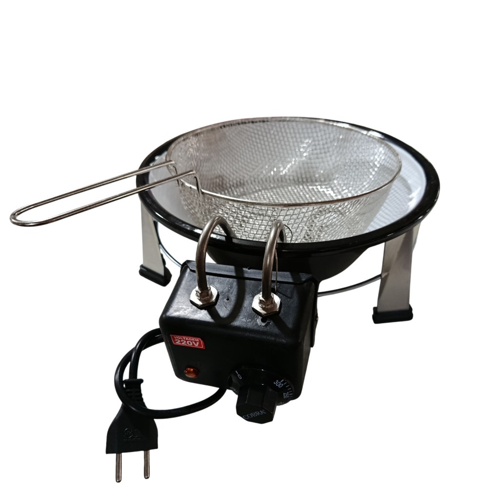 Fritadeira elétrica esmaltada aramada 3,5 litros 110v