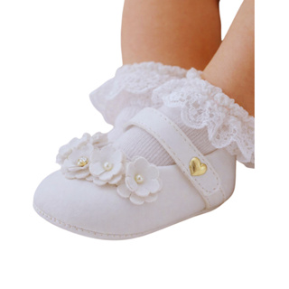 Sapatilha Batizado Branco Sapatinho Menina em Oferta na Shopee