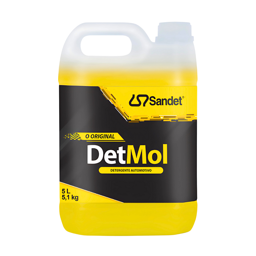 Detmol Shampoo Automotivo Limpeza Pesada Graxa Lama Lavação Sandet Moto Carro Auto Lava Jato