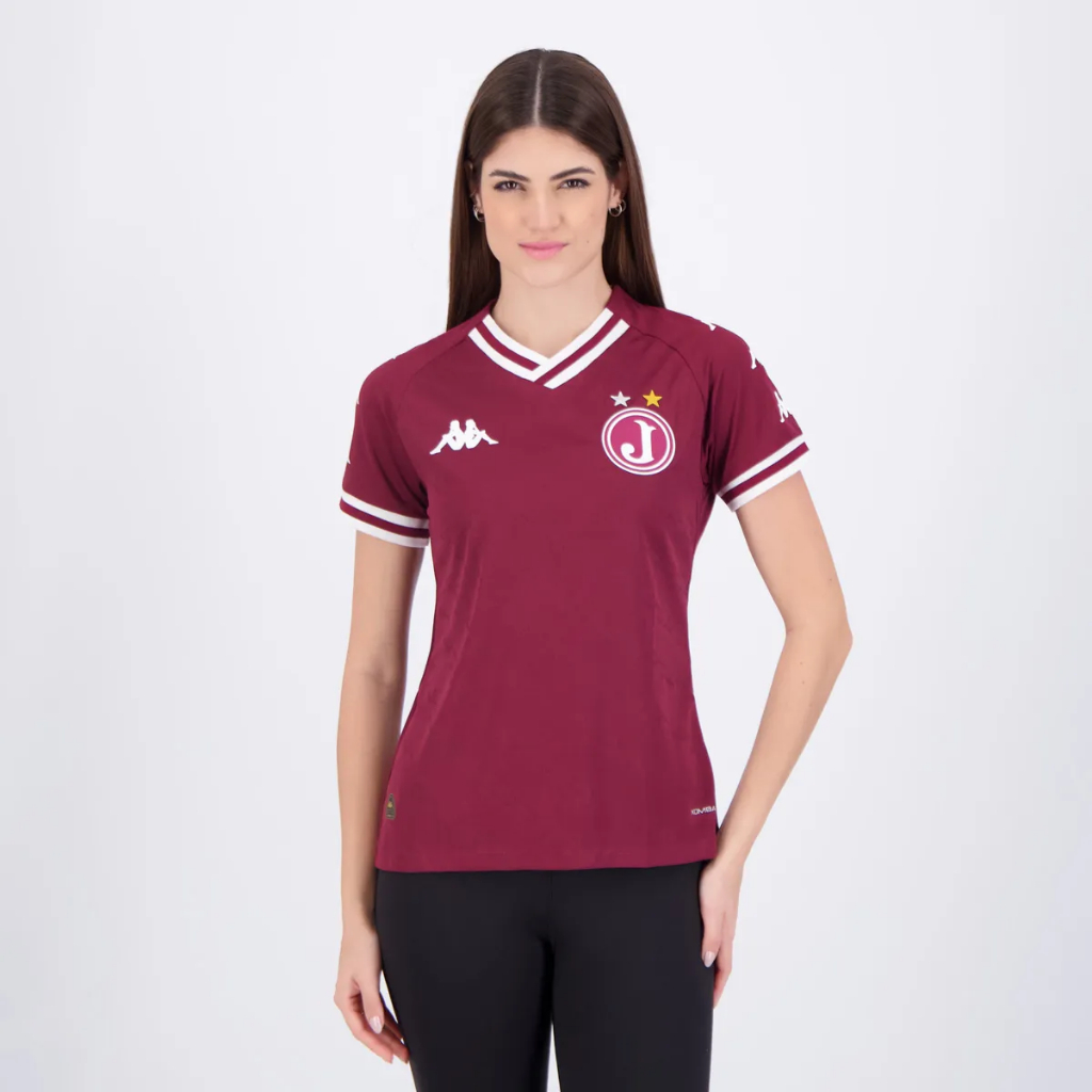 Camisa Kappa Juventus da Mooca I 2025 Feminina em Oferta na Shopee