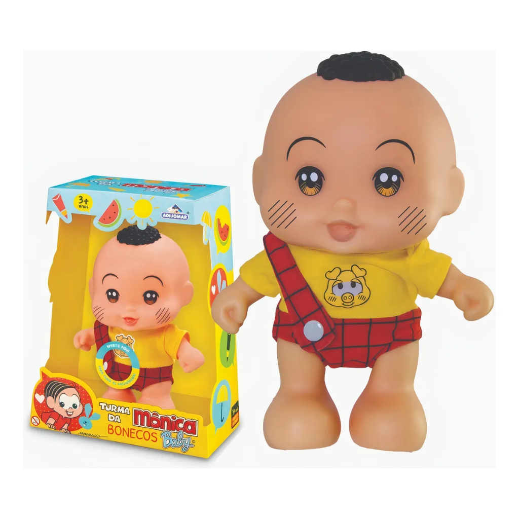 Baby Cascão com som - Turma da Mônica - Envio imediato