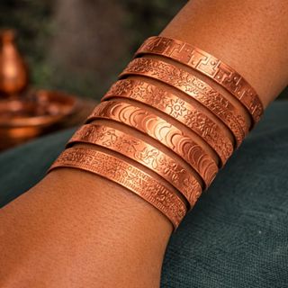 Linha Pulseiras de Cobre - Coleção Copper Style em Oferta na Shopee