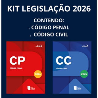 Livro Código Penal 2026 + Código Civil 2026 - Coleção Minicódigos - Livros de direito em Oferta na Shopee