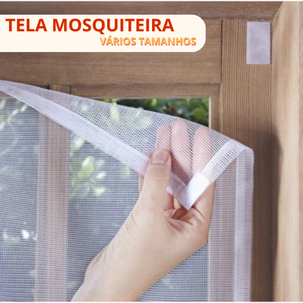 Tela Proteção Mosquiteira Janela Basculante Velcro contra Mosquito Pernilongo Dengue Vários Tamanhos em Oferta na Shopee
