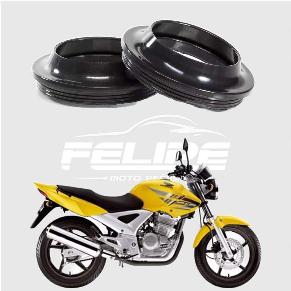 Par de Guarda Pó Garfo Bengala para Motocicleta  Honda CB 500 CB 300R YS FAZER 250  CBX 250 TWISTER
