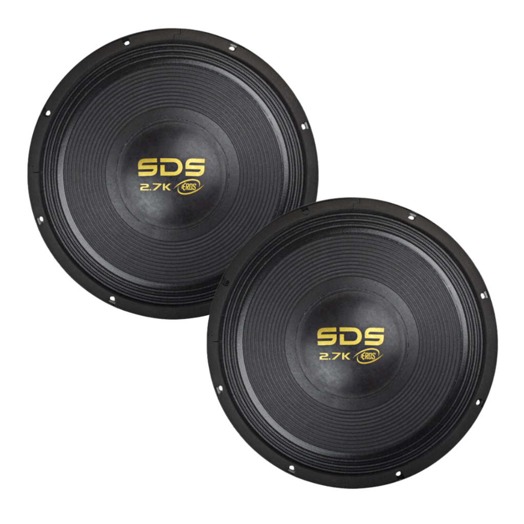 Par Alto Falante Subwoofer E-15eros Sds 2.7k 1350w Rms 15 Pol 4 Ohms