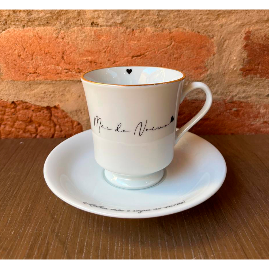 Xícara Mãe Da Noiva | Presente | Convite em Oferta na Shopee