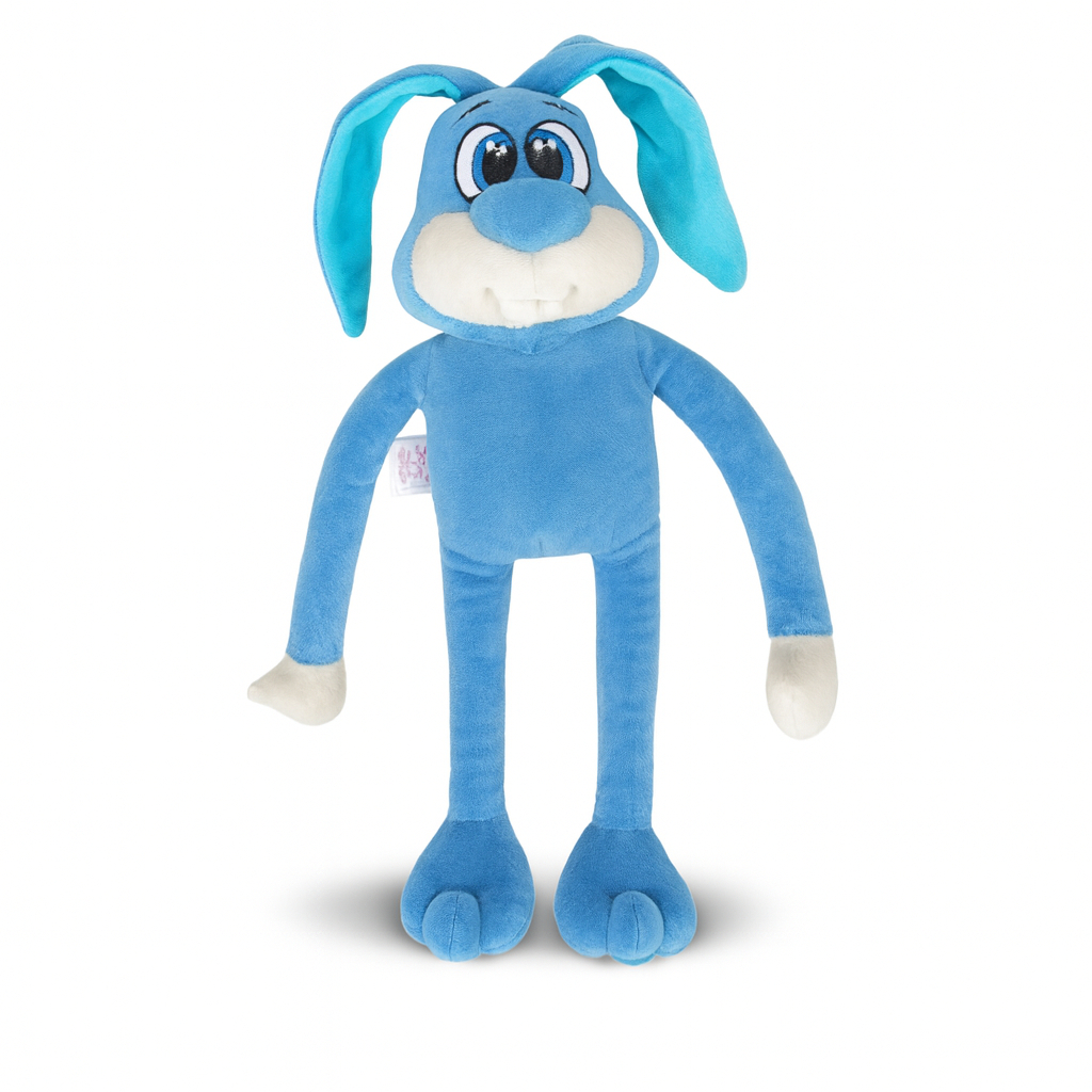 Coelho Coelhinho Plush Dentão Pernas Compridas Cortex Antialérgico