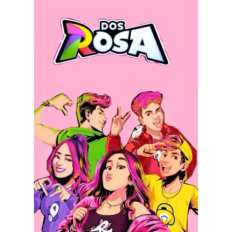Caderno de Brochura Dos Rosas grande 96folhas Envio imediato
