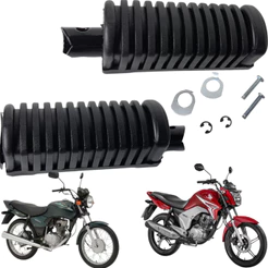 Par Pedaleira Traseira Cg 150 Titan Esd 2004 2005 2006 2007 2008 2009 2010 2011 2012 2013 2014 2015