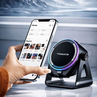 Alto-Falante de Indução 5W com Suporte | Amplificador de Som Sem Fio para Celular | Portátil e Compacto em Oferta na Shopee