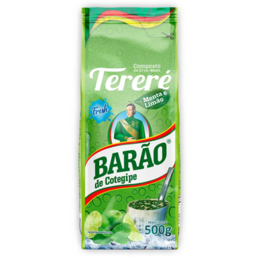 Terere Menta e Limão 500g - Barão de Cotegipe em Oferta na Shopee