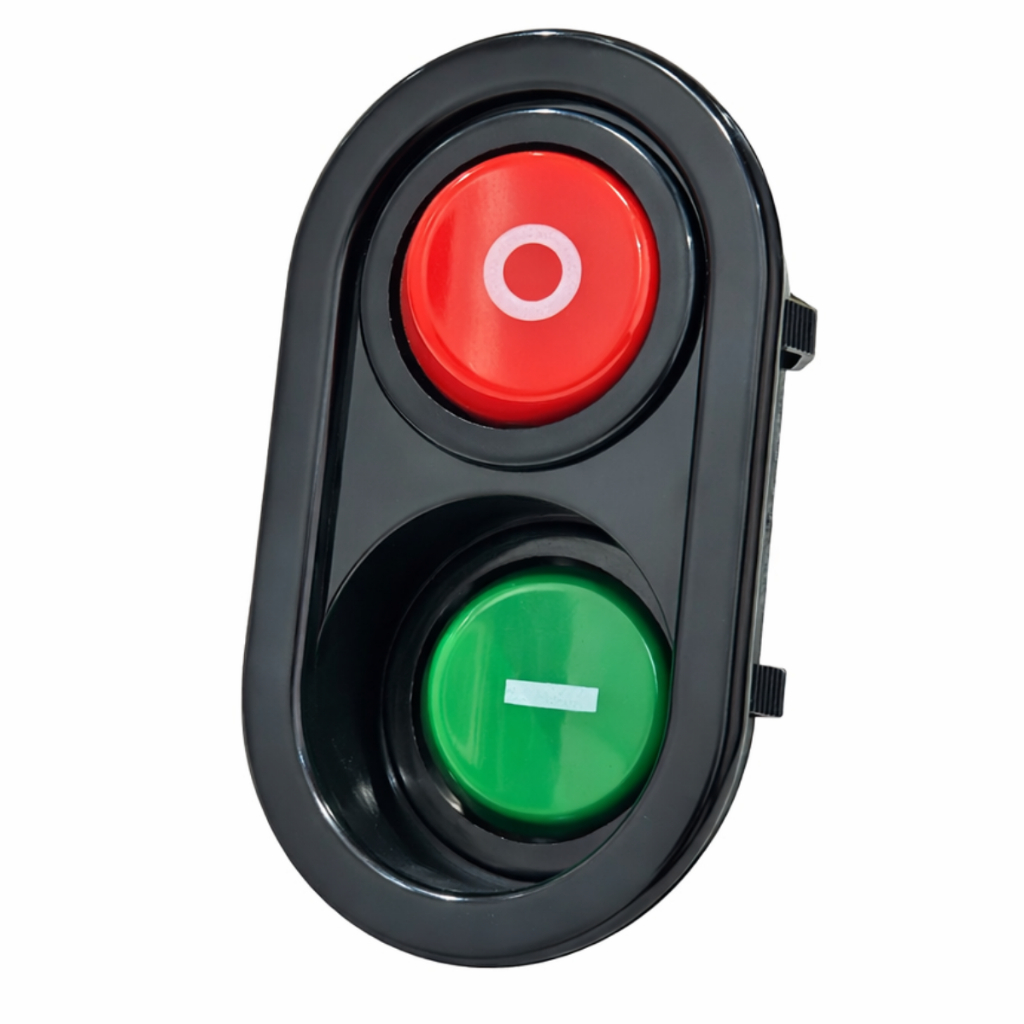 Chave Interruptor Botão Duplo Skymsen Tipo Liga/desliga