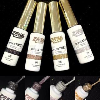 Kit c/4 Esmaltes em Gel Refletivos Liner Zem ( PRATA/DOURADO/04ROSAGOLD/PRETO) em Oferta na Shopee