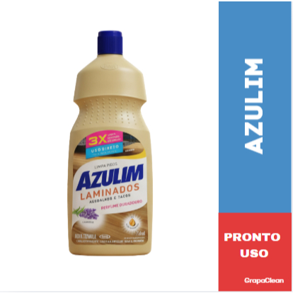 LIMPA PISOS LAMINADOS TACOS ASSOALHOS E MDF AZULIM 750ML em Oferta na Shopee