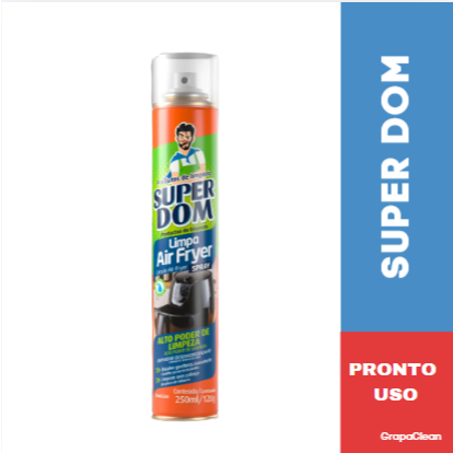 LIMPA AIR FRYER SPRAY SUPER DOM 250ML/120G