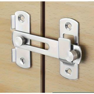 Trava Tranca Angular  L90º  E RETO  Graus Canto Janela Fechadura Porta Fecho Segurança Ladrão Casa Apartamento em Oferta na Shopee