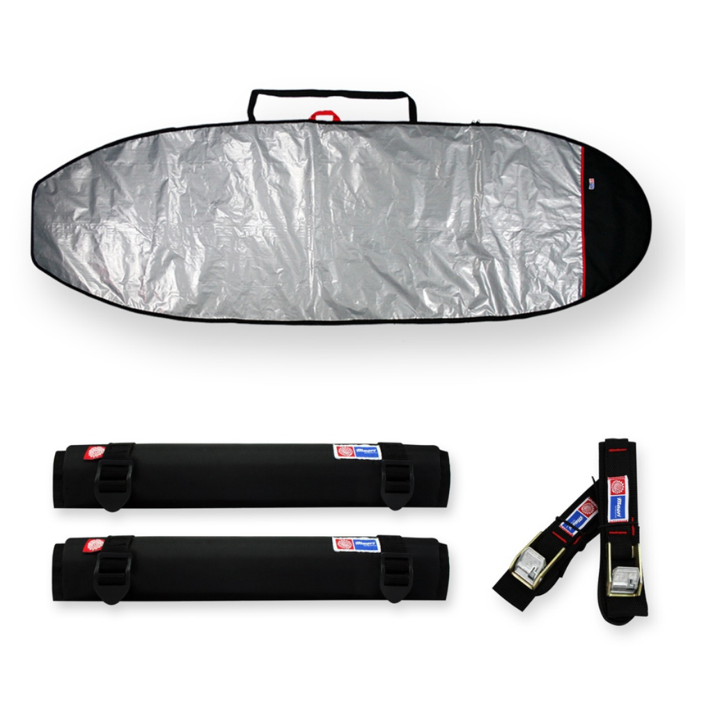 Capa Stand Up Paddle Refletiva 11'0 + Espuma 65cm + Fita Rack