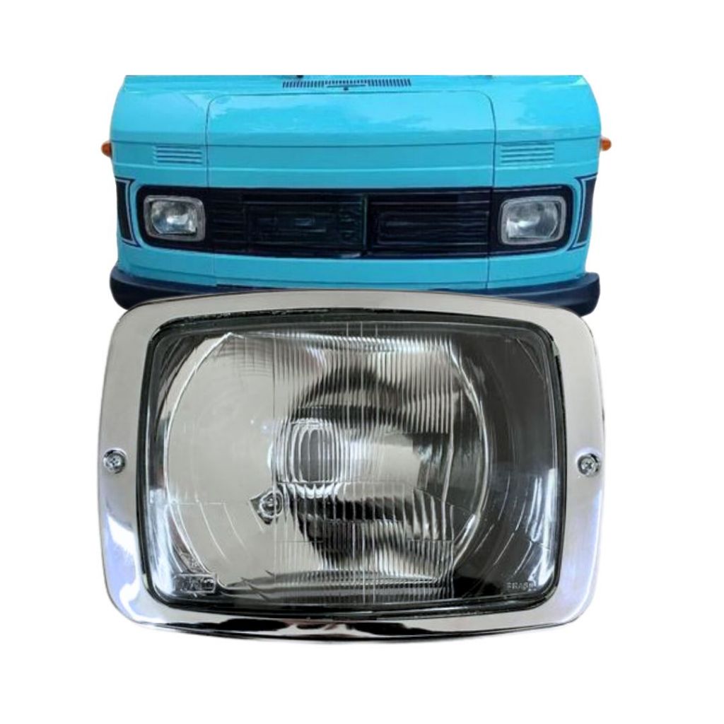 Farol Dianteiro Principal Para Mercedes Benz 608 708 1972 a 1989 Lado Direito Original Nino em Oferta na Shopee