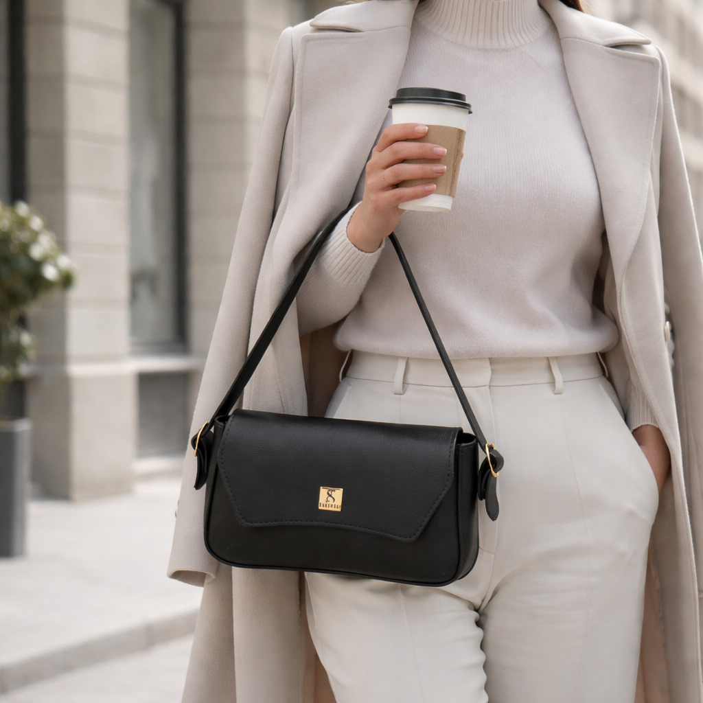 Bolsa Feminina Clutch Festa Pequena Casual Moderna Elegante Compacta Minimalista Fashion Alça Ajustável Uso Diário